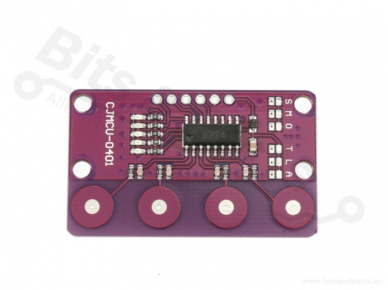 Aanraak-/touchsensor capacitief 4 inputs